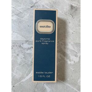 Vtg Estée Lauder Estée Daytime Pure Fragrance Spray 1.5 oz Box Rare Discontinued